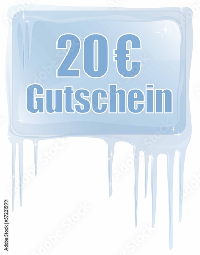 Vector: 20 € Gutschein 20 € Gutschein
