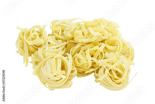 Photo: Group of Italian Pasta Fettuccine Nest Group of Italian Pasta Fettuccine Nest