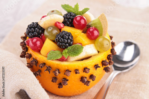 Photo: christmas fruit salad christmas fruit salad