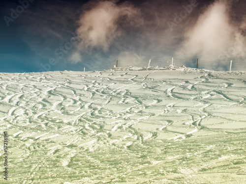 Photo: Snowboard piste Snowboard piste