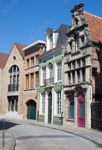 Photo: Mechelen - Old aisle in the center of town Mechelen - Old aisle in the center of town