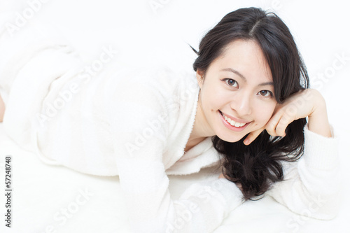 Photo: リラックスする女性 リラックスする女性