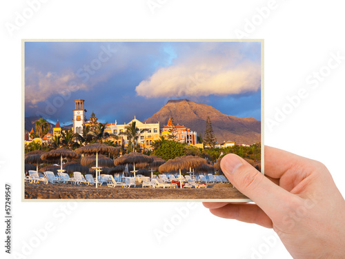 Photo: Tenerife Canary photography in hand Tenerife Canary photography in hand