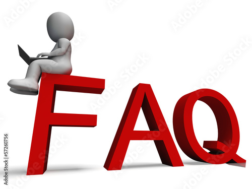 Illustration: Faq Shows Frequently Asked Questions Faq Shows Frequently Asked Questions