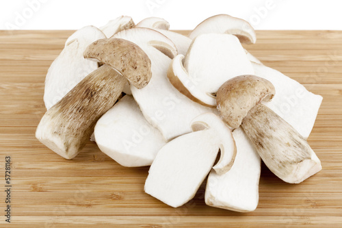 Photo: Geschnittene Steinpilze Geschnittene Steinpilze