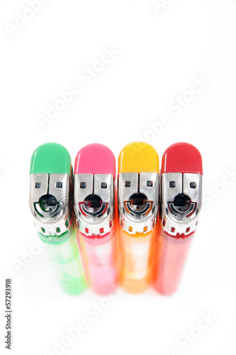 Photo: Cheerful gas lighters Cheerful gas lighters