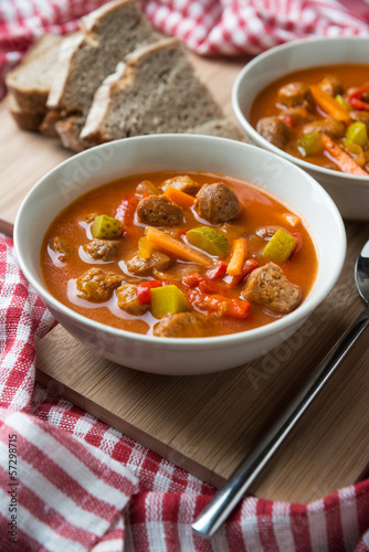 Photo: Vegane Gulaschsuppe Vegane Gulaschsuppe