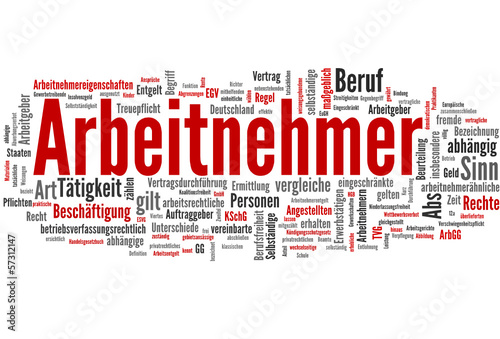 Vector: Arbeitnehmer (Arbeit, Arbeitsrecht, Angestellter) Arbeitnehmer (Arbeit, Arbeitsrecht, Angestellter)