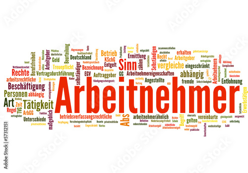 Vector: Arbeitnehmer (Arbeit, Arbeitsrecht, Angestellter) Arbeitnehmer (Arbeit, Arbeitsrecht, Angestellter)