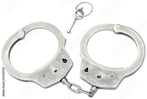 Photo: Police Cufs Cutout Police Cufs Cutout