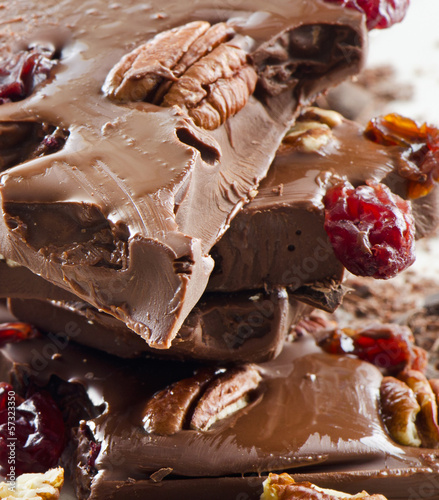 Photo: Broken chocolate Broken chocolate