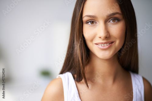Photo: Smiling girl Smiling girl