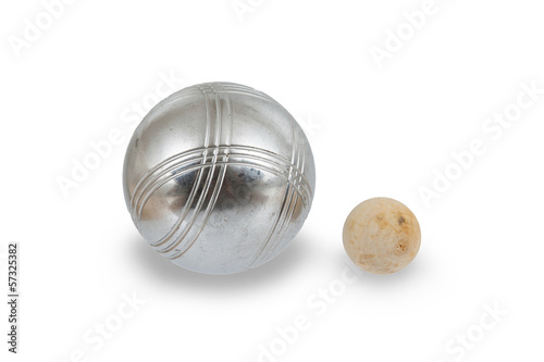 Photo: Game of jeu de boule Game of jeu de boule