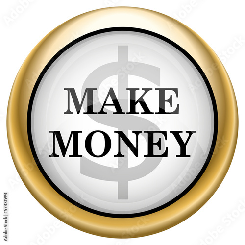 Illustration: Make money icon Make money icon