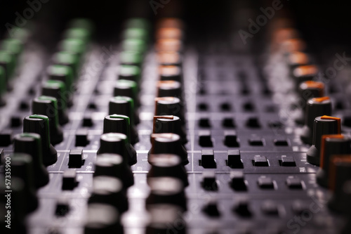 Photo: Sound mixer Sound mixer