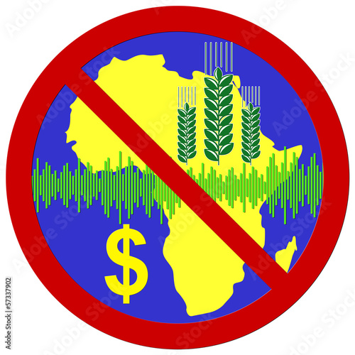 Illustration: Stop Speculation on Wheat at stock markets Stop Speculation on Wheat at stock markets