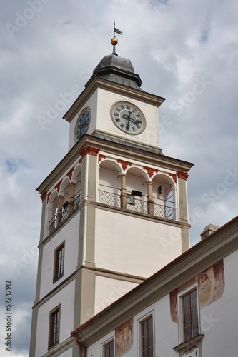 Photo: Old Town Hall in Trebon, Czech republic Old Town Hall in Trebon, Czech republic