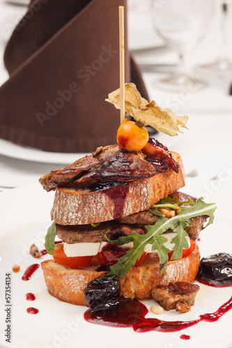 Photo: tasty appetizer tasty appetizer