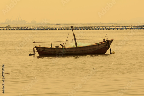 Photo: Fishing Boat at Sunrise Fishing Boat at Sunrise