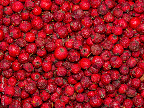 Photo: Dried rosehips. Dried rosehips.