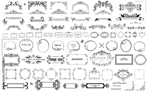 Vintage frames and heading for design