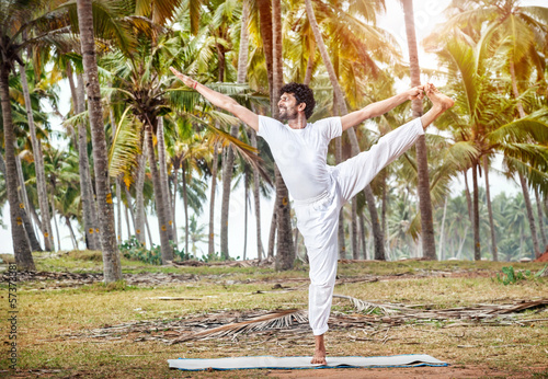 Photo: Yoga in tropical India Yoga in tropical India