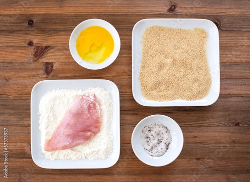 Photo: Schnitzel Zutaten Schnitzel Zutaten