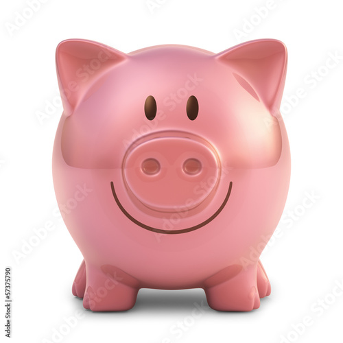 Illustration: Piggy Bank. Clipping Path Included Piggy Bank. Clipping Path Included