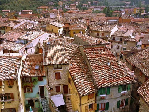 Instant Collection: Über den Dächern von Malcesine Über den Dächern von Malcesine