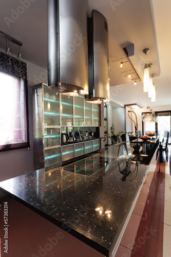 Photo: Contemporary countertop in a modern kitchen Contemporary countertop in a modern kitchen