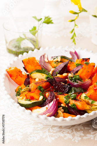 Photo: Roasted vegetables Roasted vegetables