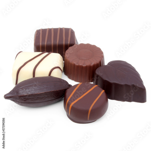 Photo: Chocolats belges - Pralines Chocolats belges - Pralines