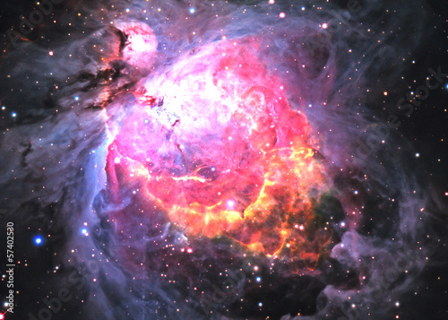 Illustration: Star field in deep space many light years far from the Earth Star field in deep space many light years far from the Earth