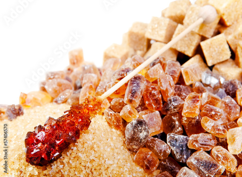 Photo: Granulated sugar, sugar not refined, sugar candy Granulated sugar, sugar not refined, sugar candy