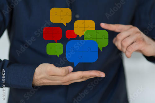 Photo: communication communication