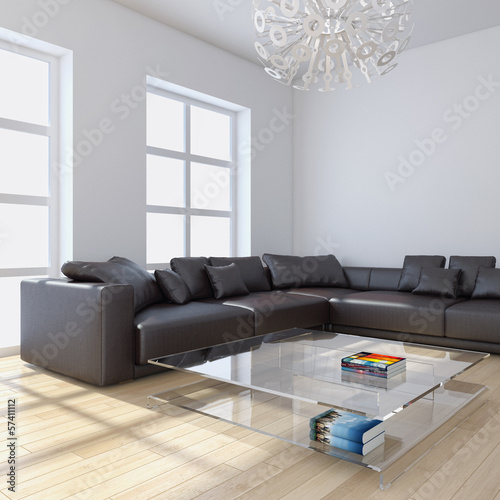 Illustration: Living room Living room