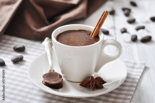 Photo: Hot Chocolate in cup Hot Chocolate in cup
