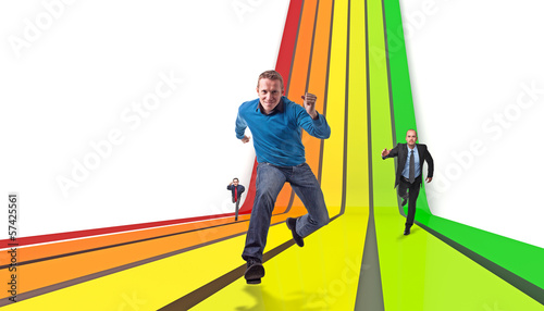 Photo: energetic run energetic run