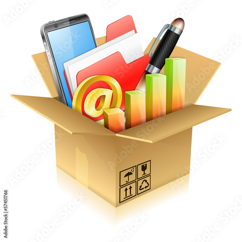 Vector: Business Items Business Items