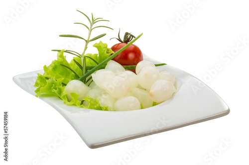 Photo: Small marinated onion Small marinated onion
