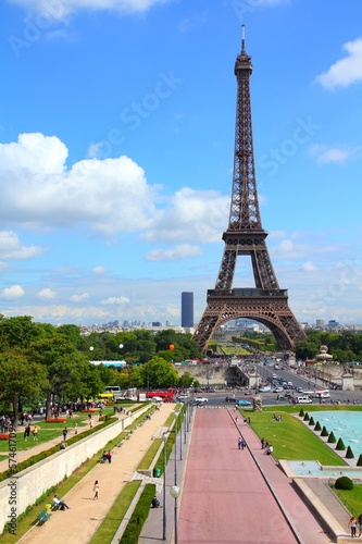 Photo: Eiffel Tower in Paris Eiffel Tower in Paris