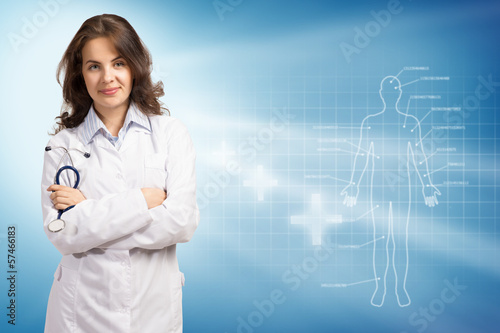 Photo: young female doctor young female doctor