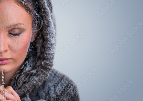 Photo: Beautiful Winter Woman Beautiful Winter Woman