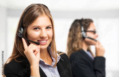 Photo: Customer representative Customer representative