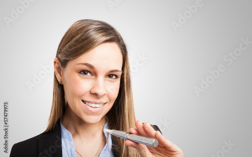 Photo: Electronic cigarette Electronic cigarette