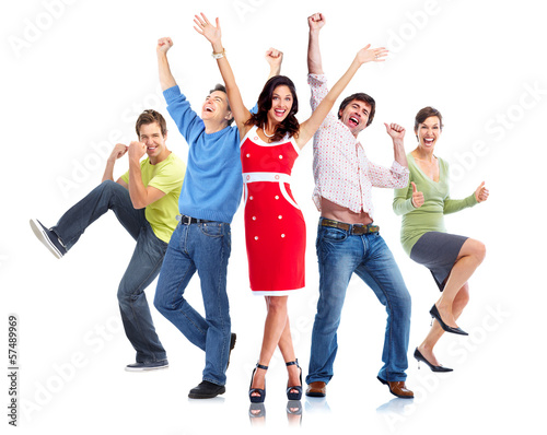 Photo: Happy people group Happy people group