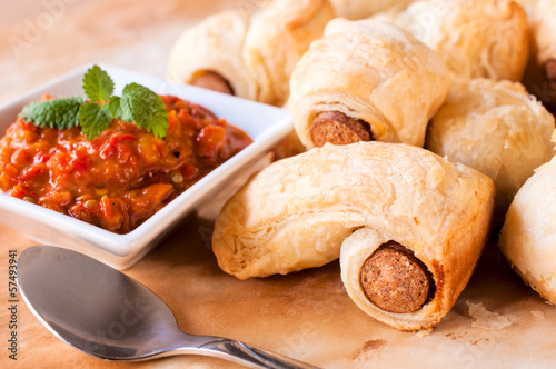 Photo: Sausage rolls Sausage rolls
