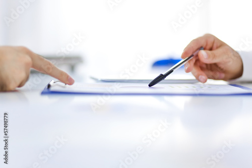 Photo: Business people accounting Business people accounting