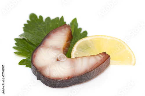 Photo: Smoked eel steaks Smoked eel steaks
