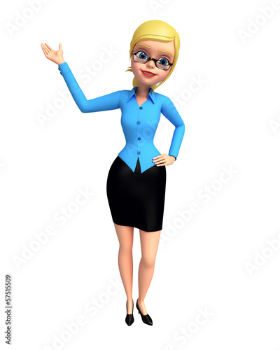 Illustration: Young girl Young girl